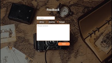Стилизация формы сайта