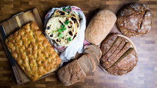 How to Make Vegan Bread - 4 ways