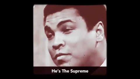 Muhammad Ali 🥊 (Allah is my bodyguard)