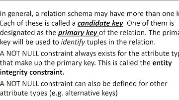 Chapter 3: Data models  -  relational model