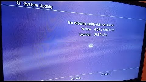 PS3 CEX CFW 4.86.1 REBUG LITE EDITION PSN Work