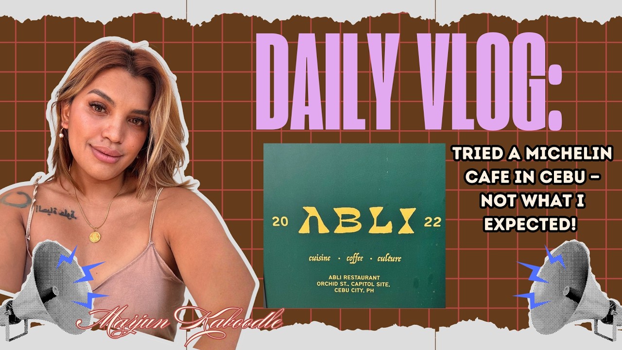 This Michelin Guide Café in Cebu City SHOCKED Me… 😳 | Abli Café
