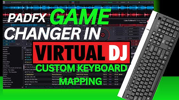 Virtual DJ Tutorials|How to Map PadFX to Your Keyboard in Virtual DJ Custom Keyboard Shortcuts!