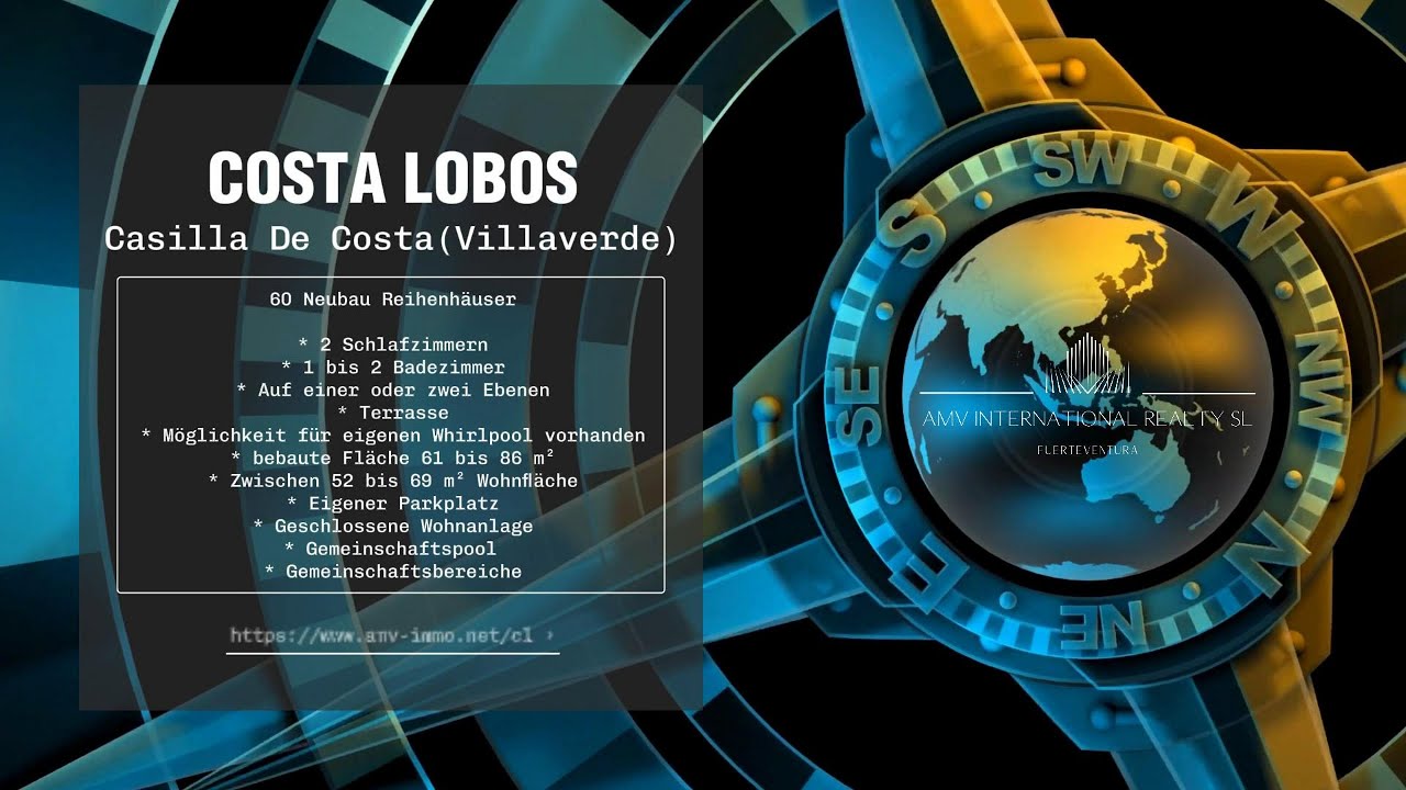 Costa Lobos Villaverde 🏡 | 60 Neubau‑Reihenhäuser in Casilla de Costa | AMV International Realty