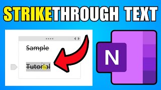 How To Strikethrough Text In OneNote (2026) (Best Method)