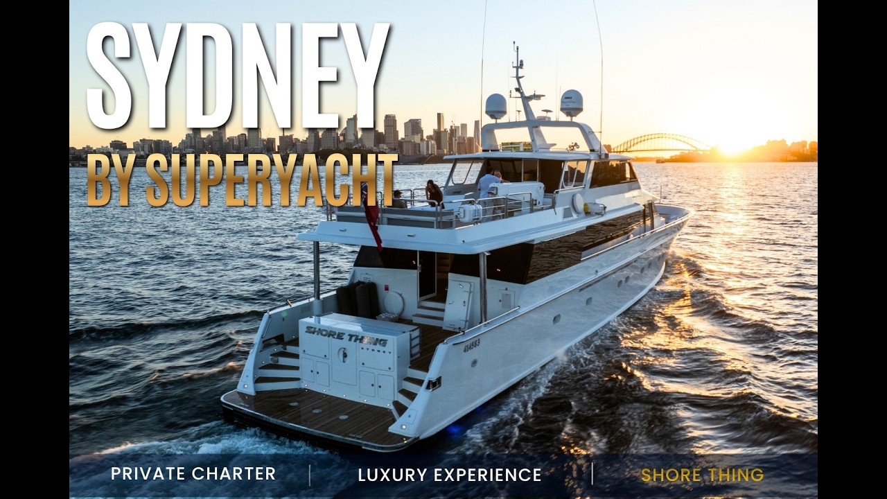 This is How the Ultra-Wealthy Experience Sydney Harbour | SHORE THING Australia