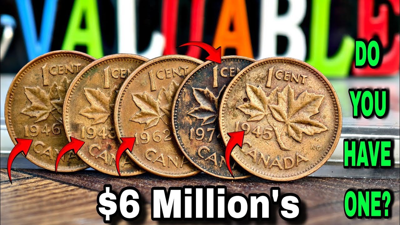 MILLION DOLLAR CANADIAN PENNIES! RARE CANADA 1 CENT COINS THAT ARE SHOCKINGLY VALUABLE!