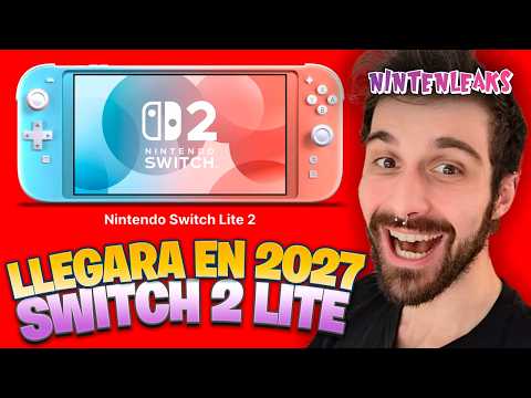 ¡Nintendo Switch 2 Lite podría llegar en 2027! Nuevos detalles