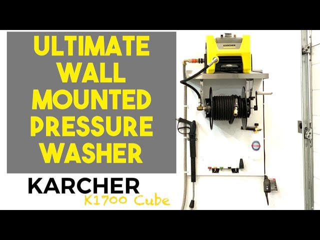 My Ultimate Wall Mounted Pressure Washer Setup