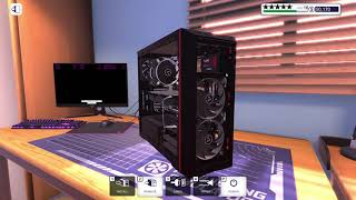 PC Building Simulator - Carrer Mode - Overclock GPU core 2183 mhz with bad CPU oc