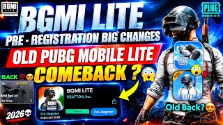 🥶PUBG/BGMi Lite New Update Features!🤯 Changes 2026 | PUBG Lite Old Back?😳💯 Comeback Update 2026 🔥 screenshot 2