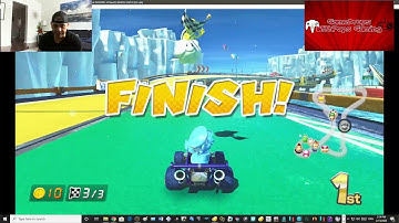 Lets Play Mario Kart 8 Deluxe Mod Cemu 1.17.2 Comet Tail from Mario Kart Tour 150cc Mirror Fun Run
