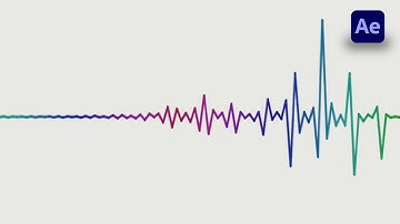 After Effects Audio Spectrum Tutorial (sound wave) for podcasts and music in 1 minute!
