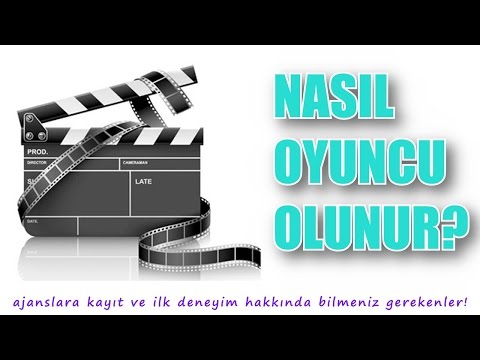 Nasıl Oyuncu Olunur? | Dizilerde Nasıl Rol Alınır?