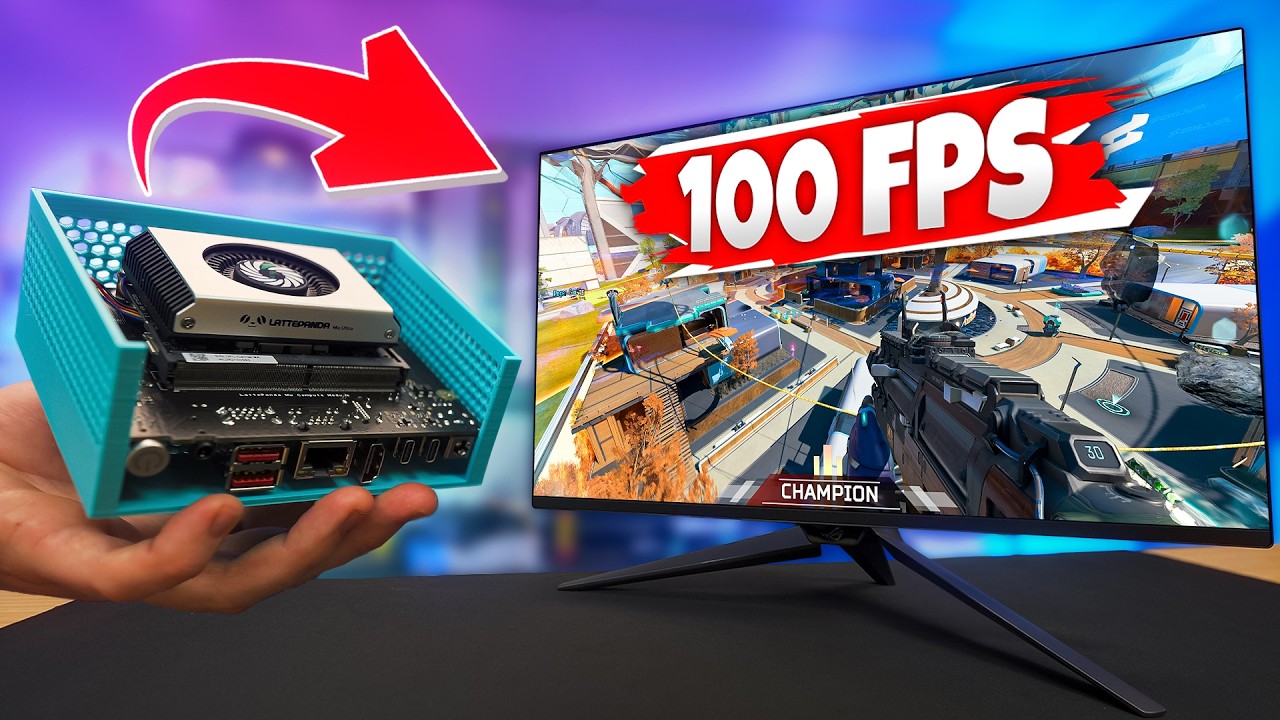 ⁣Crazy Mini Gaming Performance - Latte Panda Ultra 5 Mini PC