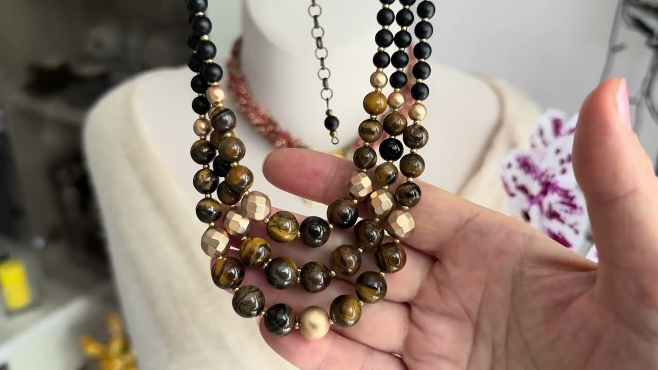 Намистотерапія… Було-стало… Оновлені прикраси для Тетяни…