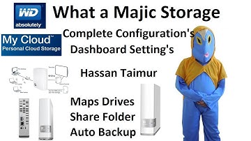 WD My Cloud Network Drive | How to Use | Setup and Configuration | Share folder | Map Drive - Pt- 1
