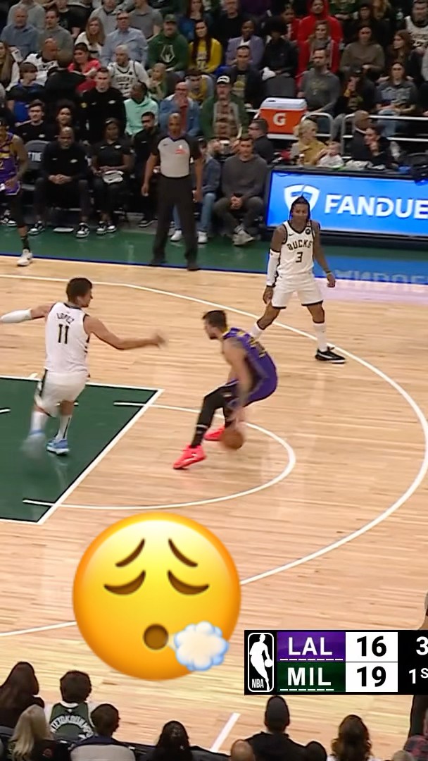 Luka stepping it WAY back!