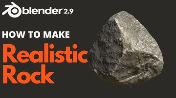 How To Create Realistic Rock in Blender 2.9 ( Blender Tutorial )