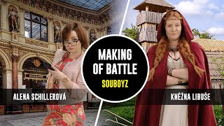 Alena Schillerová vs. Kněžna Libuše – SOUBOYZ making of