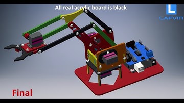 Video Tutorial de Ensamble Brazo Robot Arduino