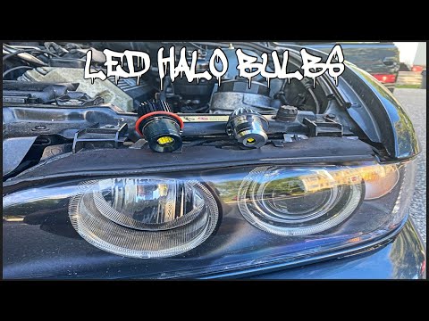 NEW LED HALO BULBS FOR THE BMW 540i