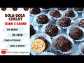 RESEP SIMPLE BOLA-BOLA COKLAT BISKUIT MARIE REGAL | NO MIXER, NO CETAKAN, NO OVEN CUMA 3 BAHAN