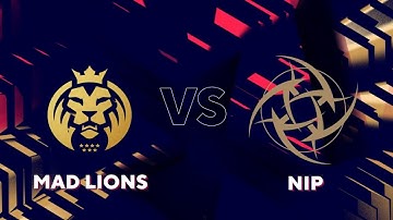 Ninjas in pyjamas vs MAD Lions. Blast premier: Spring 2030 Europe. Full match highlights.
