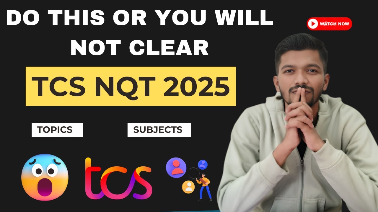 CRACK TCS NQT 2026 In FIRST Attempt | TCS NQT 2026 - YouTube