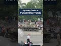 Squeaky Tanks At Trump's Military Parade