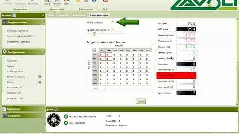 Nuova generazione di ECU  gas “BORA” "funzione adattativa"