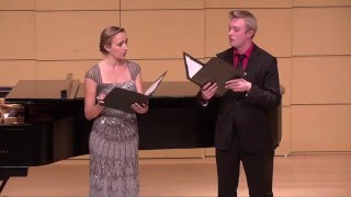 Video thumbnail of "Dirait-on (Morten Lauridsen) Soprano & Tenor Duet"