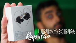 [Áudio - Unboxing] KZ ZS10 Pro 2 - Primeiras impressões