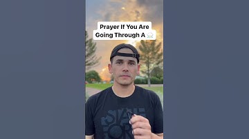 Prayer If You Are Going Through A Storm ⛈️🙏 #shorts
