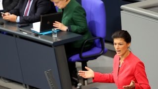 Sahra Wagenknecht, DIE LINKE: Die Menschen wollen kein Weiter-so mehr