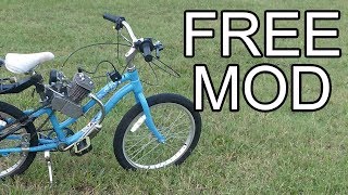 How to Make a Motorized Bike Faster and Louder for FREE