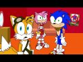 [Sonic Parody] Редизайн Соников (Rus by Mia & Rissy)