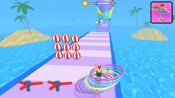 Hula Hoop Race Gameplay  - Walkthrough Part 1