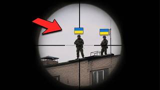 Russian OSV-96 LAUNCHES Ukrainian Fighter Off Rooftop (GRAPHIC)