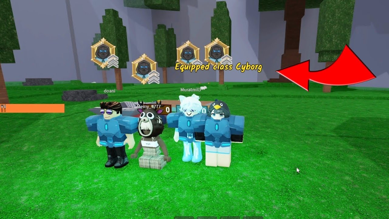 Speed run with Cyborg Team in 99 Nights in the Forest Roblox - YouTube