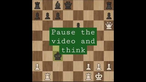 #checkmate #chess #checkmatepatterns #puzzle