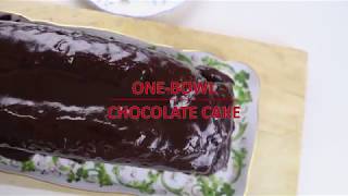 One-Bowl Chocolate Cake