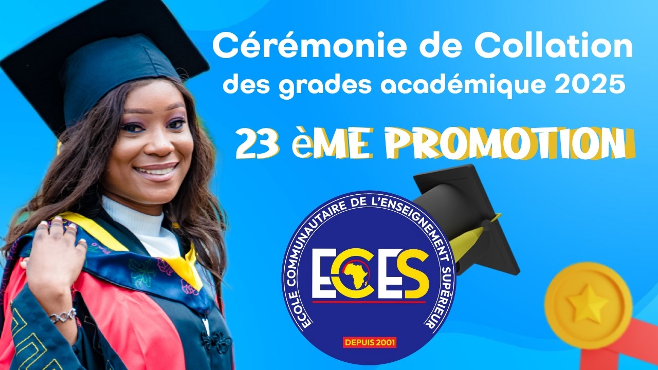 Cérémonie de collation des grades académiques 2025 de la 23em promotion