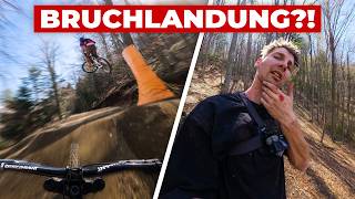 KOPFVORAUS in den BAUM?! Zum ERSTEN MAL im Bikepark Maribor!