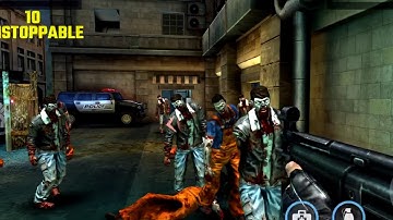 Dead Target gameplay walkthrough  part 1(ios,android)/zombies shooting game
