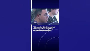 "Các sàn giao dịch tài sản mã hóa có thể đóng băng nguồn tiền phạm pháp" | VTVIndex