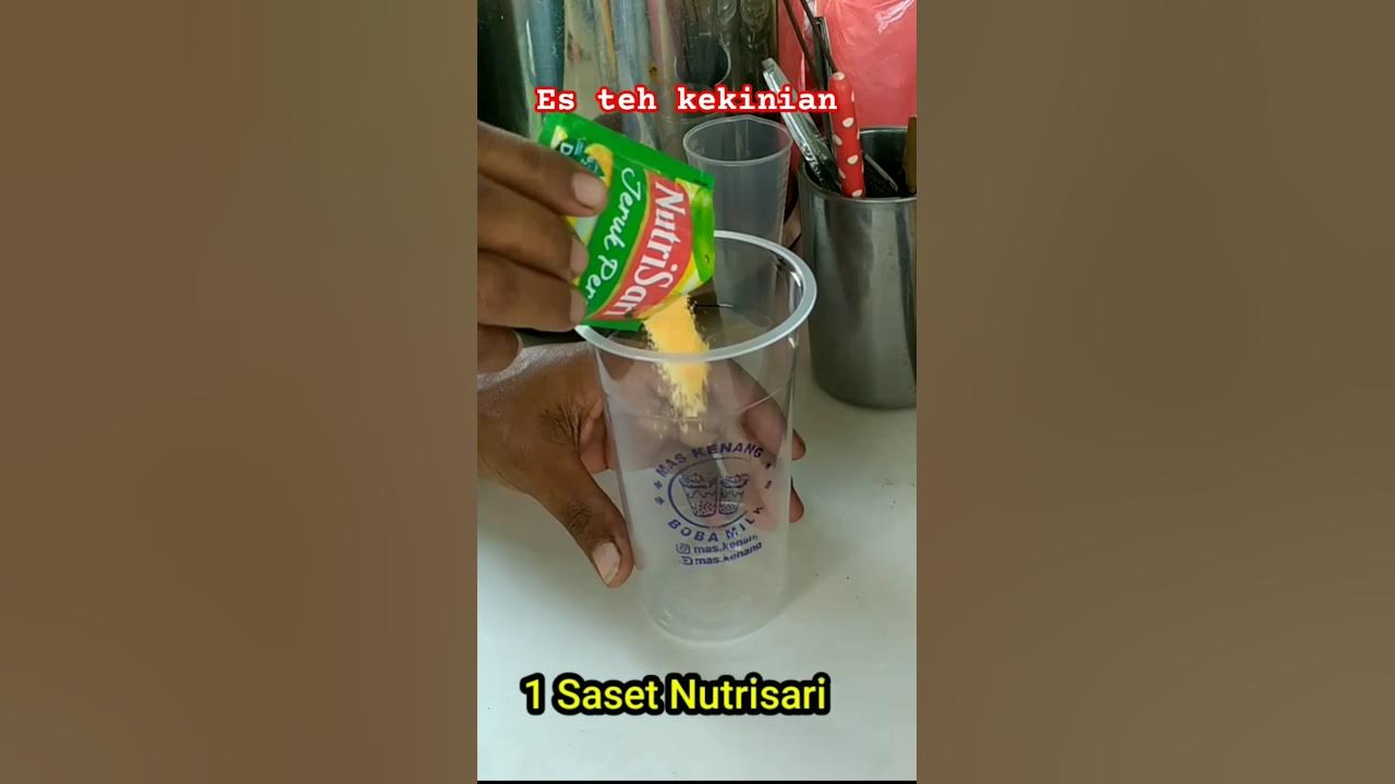 Es Teh Nutrisari #shorts #short #esteh Es Teh Nutrisari #shorts #short #esteh