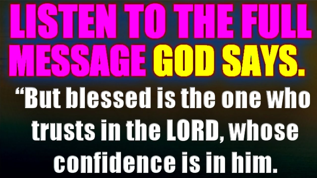 God's message for me today | god's message today | God message for you ...