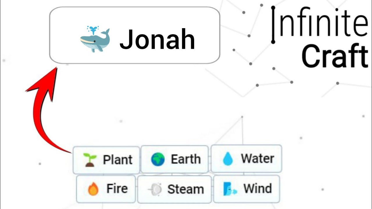 How to make Jonah in infinite craft | infinity craft - YouTube