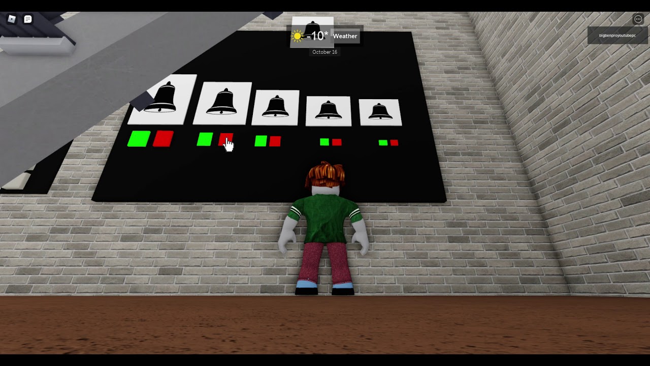 ringing the bells of  Fiesole cathedral in roblox